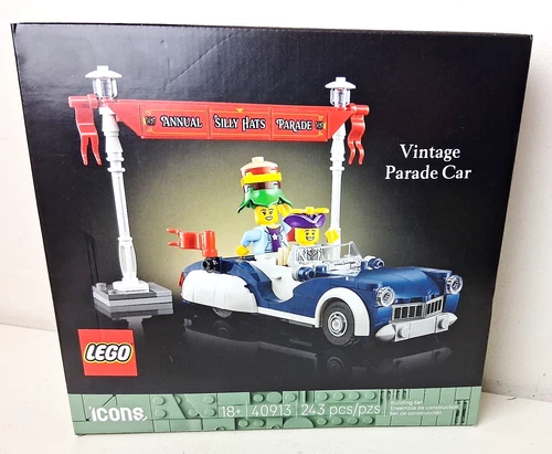 LEGO ICONS Vintage Parade Car Annual Silly Hats SEALED New in Box