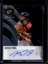 2024 Leaf Press Pass Premium Kyle Teel Retro Auto Brite #/49