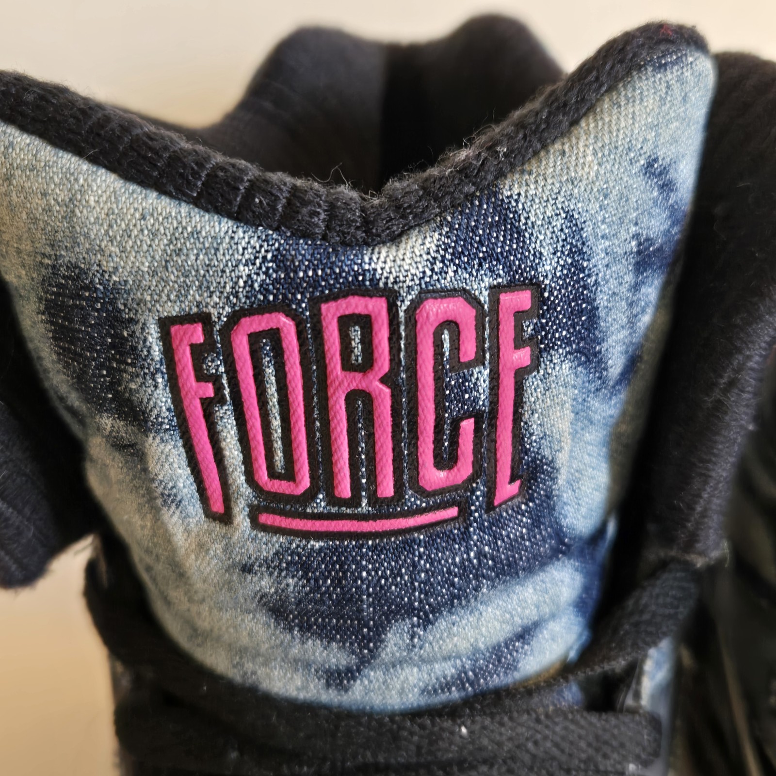 Nike Air Command Force Bleached Denim Sample Shoe… - image 3