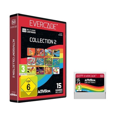 Blaze Evercade Catridge 50 Activision Collection 2 Retro 15 Spiele NEU&OVP
