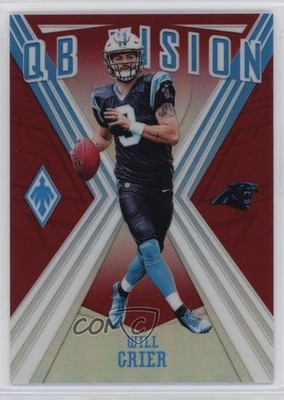 2019 Panini Phoenix QB Vision Red 98/299 Will Grier #5 Rookie RC 0nr3