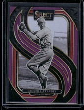 2025 Select Grover Alexander Premier Purple Prizms /75 Philadelphia Phillies