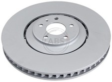 2x A.B.S. Bremsscheibe BESCHICHTET 18283 für AUDI A8 Q5 D4 4H2 4H8 4HC 4HL 8RB