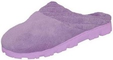 NWT Lavender Muk Luks Slide On Womens Slippers Size Large 9-10 