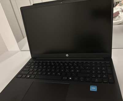HP Notebook Laptop 15-15,9 Zoll Intel Prozessor Schwarz modernes Design