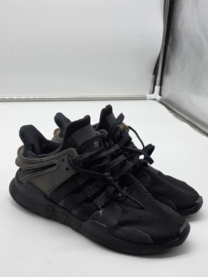 Adidas Equipment ADV/91-16 Shoes Mens Size 6.5 Black Damaged Sneakers CP9473