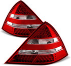 Red LED Tail Lights Left Right for 1998-2004 Mercedes Benz R170 SLK230/ SLK320