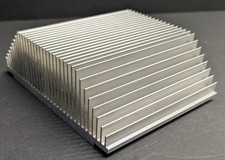 Big Aluminum Heatsink 7.5" x 6-1/4" x 2.5" 3lb 9oz With Mount Holes