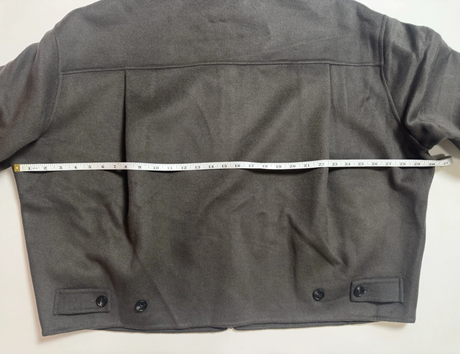 Acne Studios Short Wool Jacket Grey Size 46 image 7