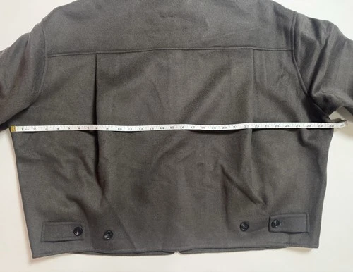Acne Studios Short Wool Jacket Grey Size 46 image 7