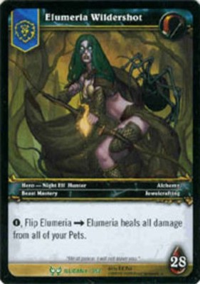 Heavy Play WoW TCG Elumeria Wildershot The Hunt for Illidan World of Warcraft