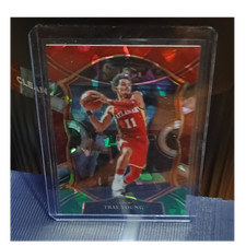 Panini 2020-21 Select Trae Young Parallel #2 Atlanta Hawks NBA Basketball Card