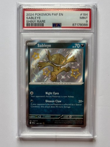 Sableye graded PSA 9 for sale on eBay