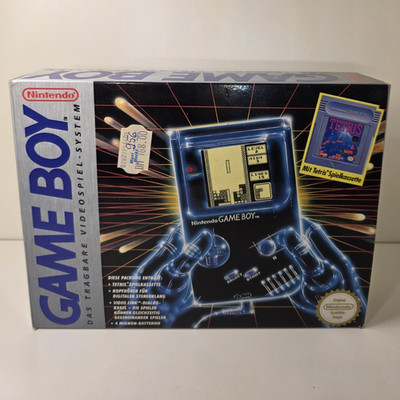 Nintendo Game Boy DMG-01 Grau PAL mit OVP & Anleitung.Zubehörpaket
