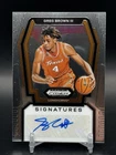 Greg Brown III2024 Panini Prizm Draft Picks Signatures S-GBW Texas Longhorns