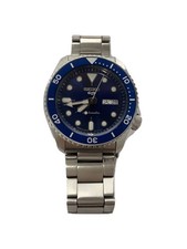 SEIKO Automatic Watch Analog Stainless Blue Silver SBSA001 Men s