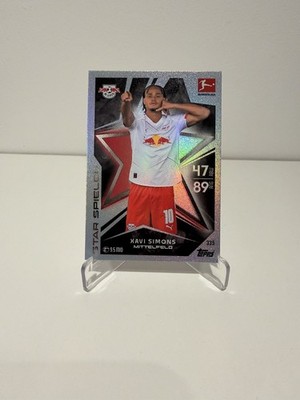 Match Attax Bundesliga 25/26 Star Spieler 335 Xavi Simons RB Leipzig