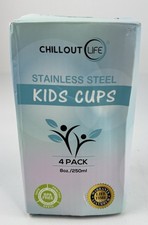 Stainless Steel Kids Cups 8 Oz - Stainless Steel Small Children Cups for Home