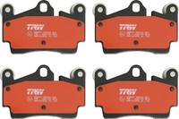 TRW BremsbelÄGe Bremsbelagsatz Hinten FüR Audi Q7 Porsche Cayenne VW Touareg