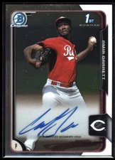 2015 Amir Garrett Bowman Chrome 1st Bowman Auto RC #BCAP-AGA (H2861)
