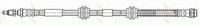 TRW Bremsschlauch PHD558 FüR 7L7 Touareg VW 7L6 7LA TDI