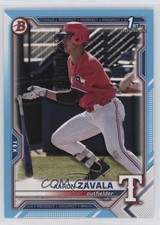 2021 Bowman Draft Sky Blue 175/499 Aaron Zavala #BD-101 0us8