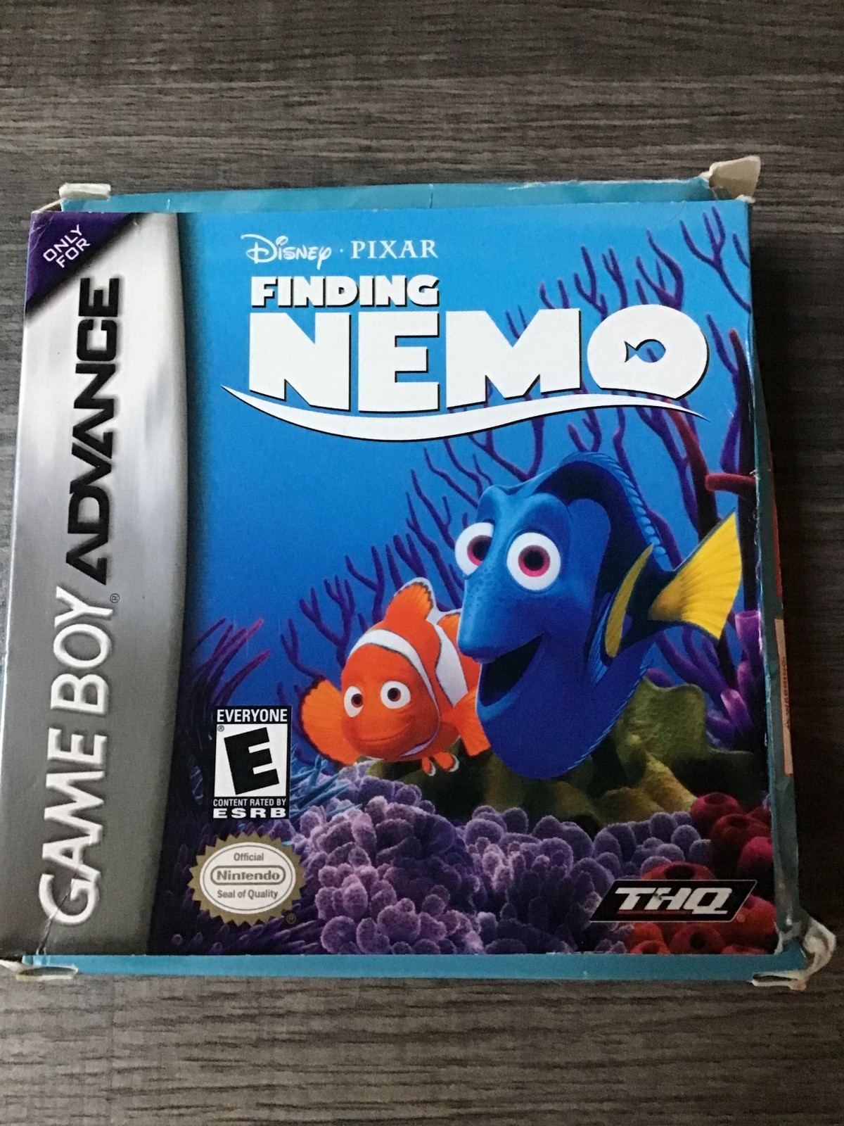 Finding Nemo Game Boy Advance GBA with box manual