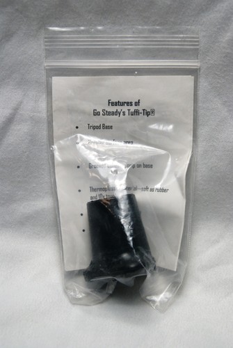Go Steady Tuffi-Spitze passt Aluminium- oder Holzstöcken bis 1 Zoll Durchmesser - Bild 2 von 2