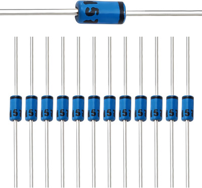 (Pack of 50 Pieces) 1N5711 Schottky Barrier Rectifier Diodes 15mA 70V DO-35 (...