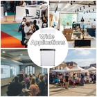 InstaHibit Popup Promotion Counter Table Booth Display Banner Stand Tradeshow — photo 7