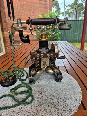 LM Ericsson Skeleton Telephone c.1895