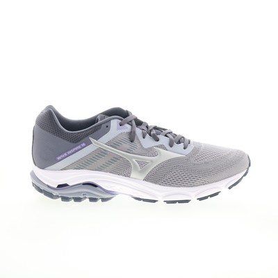 Mizuno Wave Inspire 16 D J1GD204603 Womens Gray Mesh Athletic Running Shoes 12
