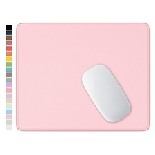 Pink Pad, Premium-Textured Square Mousepad 10.2 x 8.3 Inch, Stitched Edge Ant...