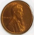 1945 San Francisco Lincoln Wheat Cent GEM BU RED Uncirculated 1c Coin Free Post