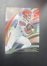 Dylan Sampson #255 Club Level Silver Prizm 2025 Panini Select Browns