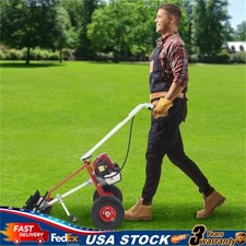 Lawn Brush Sweeper, Lawn Sweeper, Hand Push Sweeper