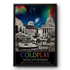 NEW & HOT! Coldplay 2025 July 19 Madison Musi...