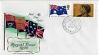 1970 AUSTRALIA ROYAL VISIT ON SUPERB WCS GREEN FDC