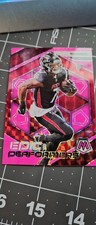2025 Mosaic BIJAN ROBINSON Epic Performers Pink Fluorescent SP Prizm Falcons #8