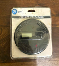 onn. Portable CD Player FM Radio
