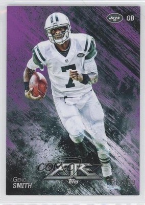 2014 Topps Fire Purple 61/499 Geno Smith #34 0b5