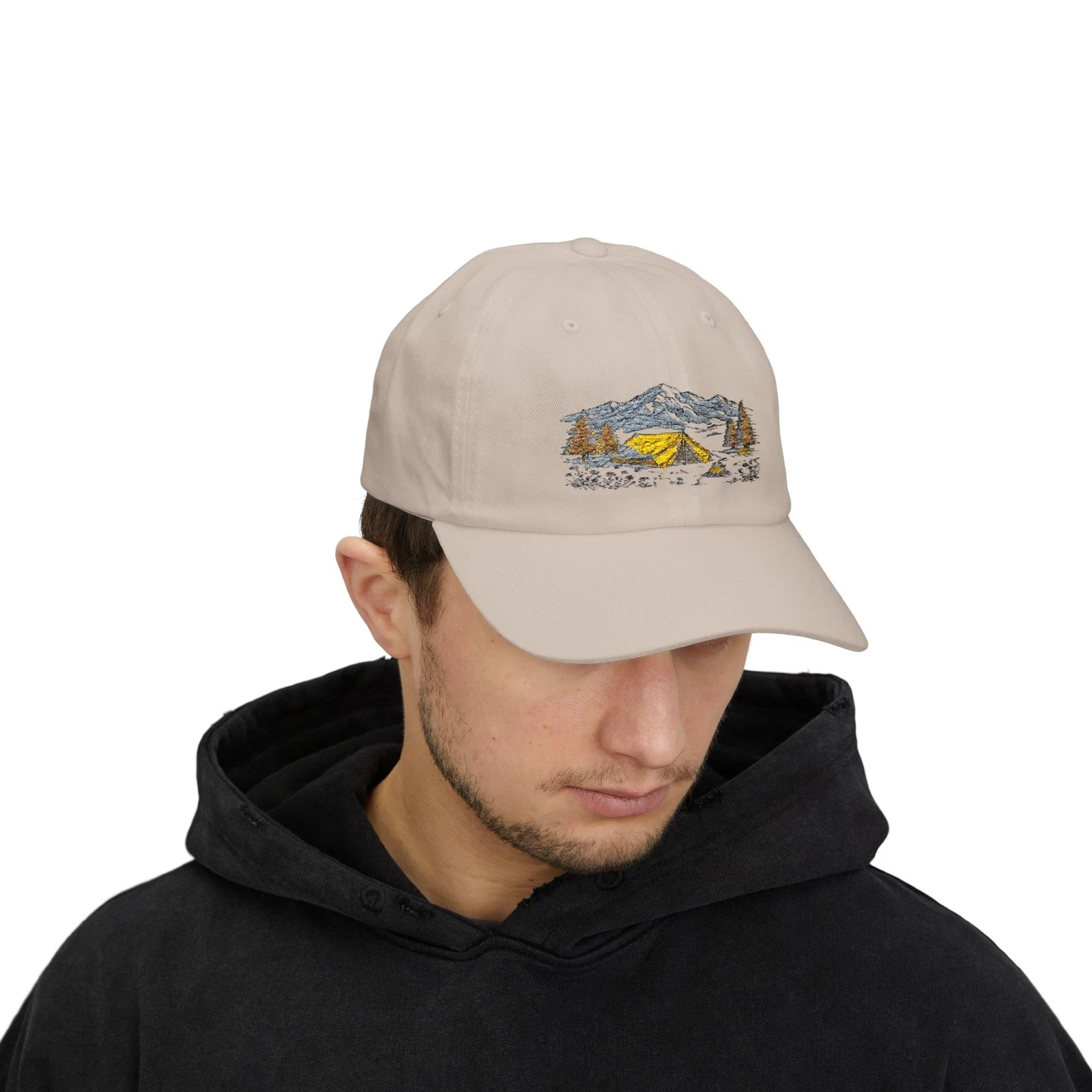 Yellow Tent Mountain Camp Cap | Dad Hat, Outdoor Adventure
Opens in a new window or tab