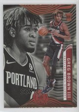 2021-22 Panini Illusions Rookies Greg Brown III #190 Rookie RC 00gy