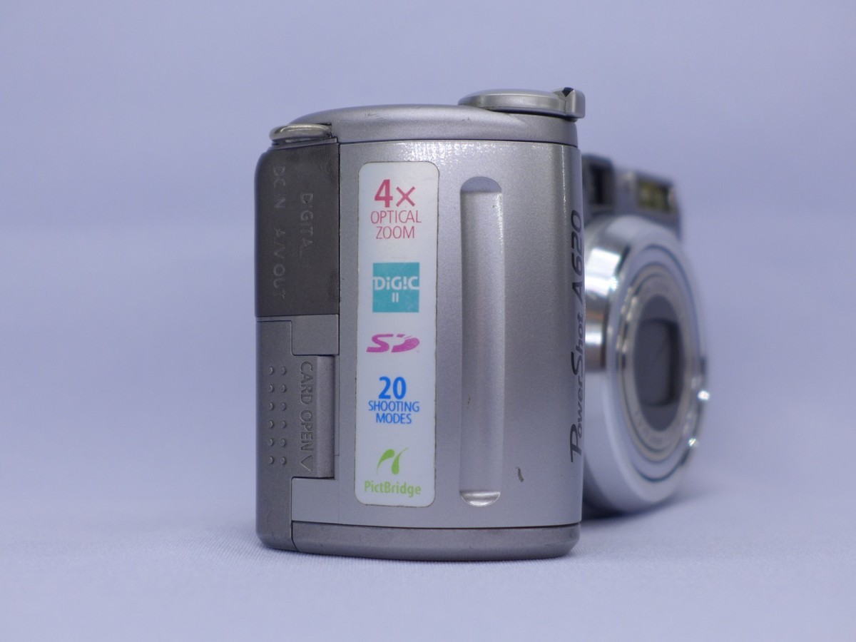 Canon PowerShot A620 7.1MP / CCD Digital Camera Silver | eBay