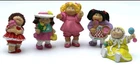 Lot of 5 Vintage Cabbage Patch Miniature PVC Figures 1984 OAA