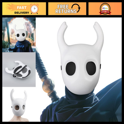 Knight Mask Cosplay Costume - Full Head PVC Mask for Halloween, Game Character A