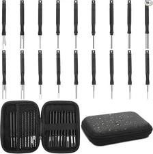 18PCS Upgraded Terminal Removal Tool Kit, Pin Extractor Tool Set, Auto Electr