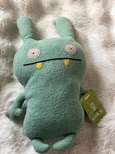RETIRED Ugly Doll Moxy Monster 16” Plush 2004 Light Mint Green - Pretty Ugly LLC