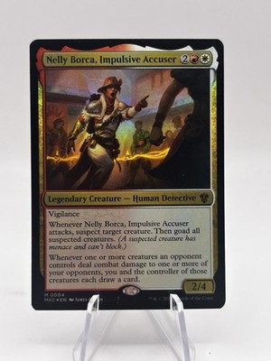 Nelly Borca, Impulsive Accuser 0004 Foil Murders at Karlov Manor MKC MTG LP