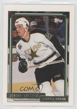 1992-93 Topps Gold Derian Hatcher #405 18n9